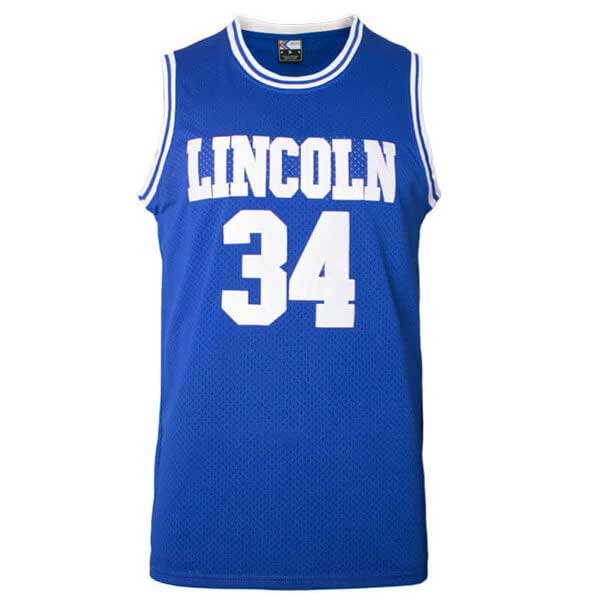 Men's 34 Jesus Shuttlesworth Champion He Got Game Lincoln High School Ray  Allen Movie Basketball Jersey Stitched Size XL : : Sporting Goods