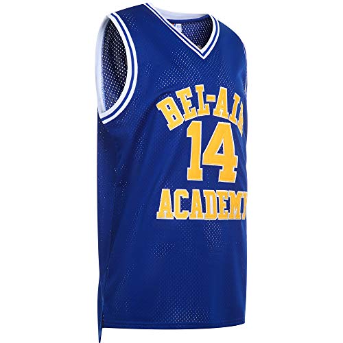 Bel Air Acacdemy Will Smith 14 Fresh Prince Jersey Blue