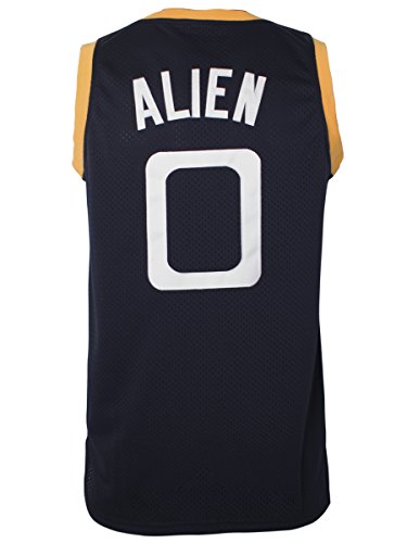 MOLPE "Alien 0 Monstars Jersey S-XXXL Dark Blue, 90S Hip Hop Clothing for Party, Stitched Letters and Numbers