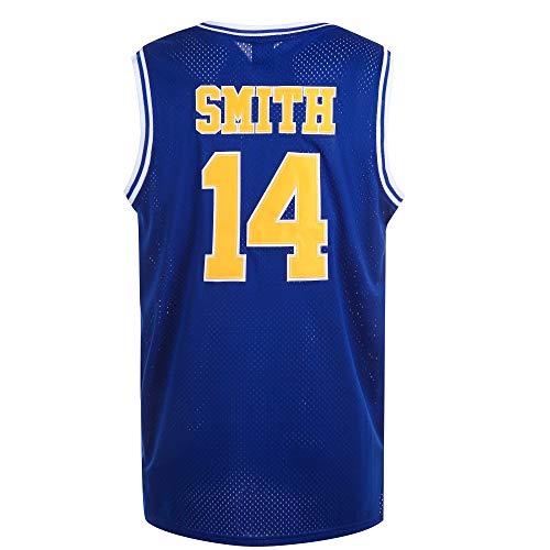 Bel Air Acacdemy Will Smith 14 Fresh Prince Jersey Blue