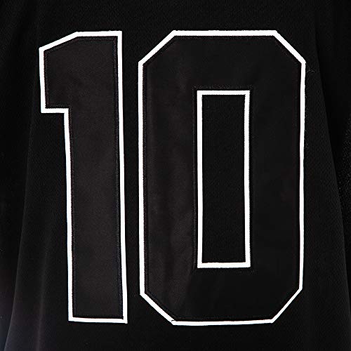 Bad Boy #10 Biggie Smalls Baseball Jersey Black