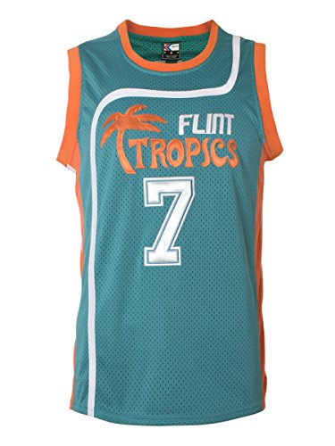 Coffee Black 7 Flint Tropics Semi Pro Jersey Green