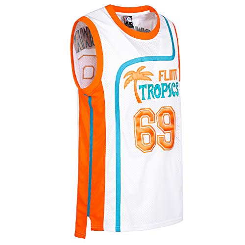Downtown 69 Flint Tropics Semi Pro Jersey White