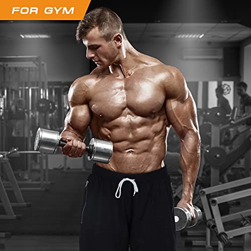MOLPE Men's Basketball Shorts with Zipper Pockets, Mesh Polyester Gym Active Athletic Performance Workout Shorts (Black, S, s)