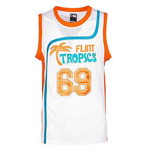 Downtown 69 Flint Tropics Semi Pro Jersey White