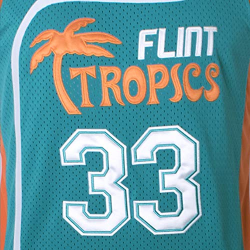 Jackie Moon 33 Flint Tropics Semi Pro Jersey Green