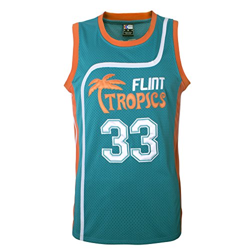 Jackie Moon 33 Flint Tropics Semi Pro Jersey Green