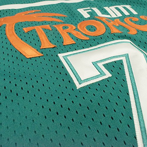 Coffee Black 7 Flint Tropics Semi Pro Jersey Green