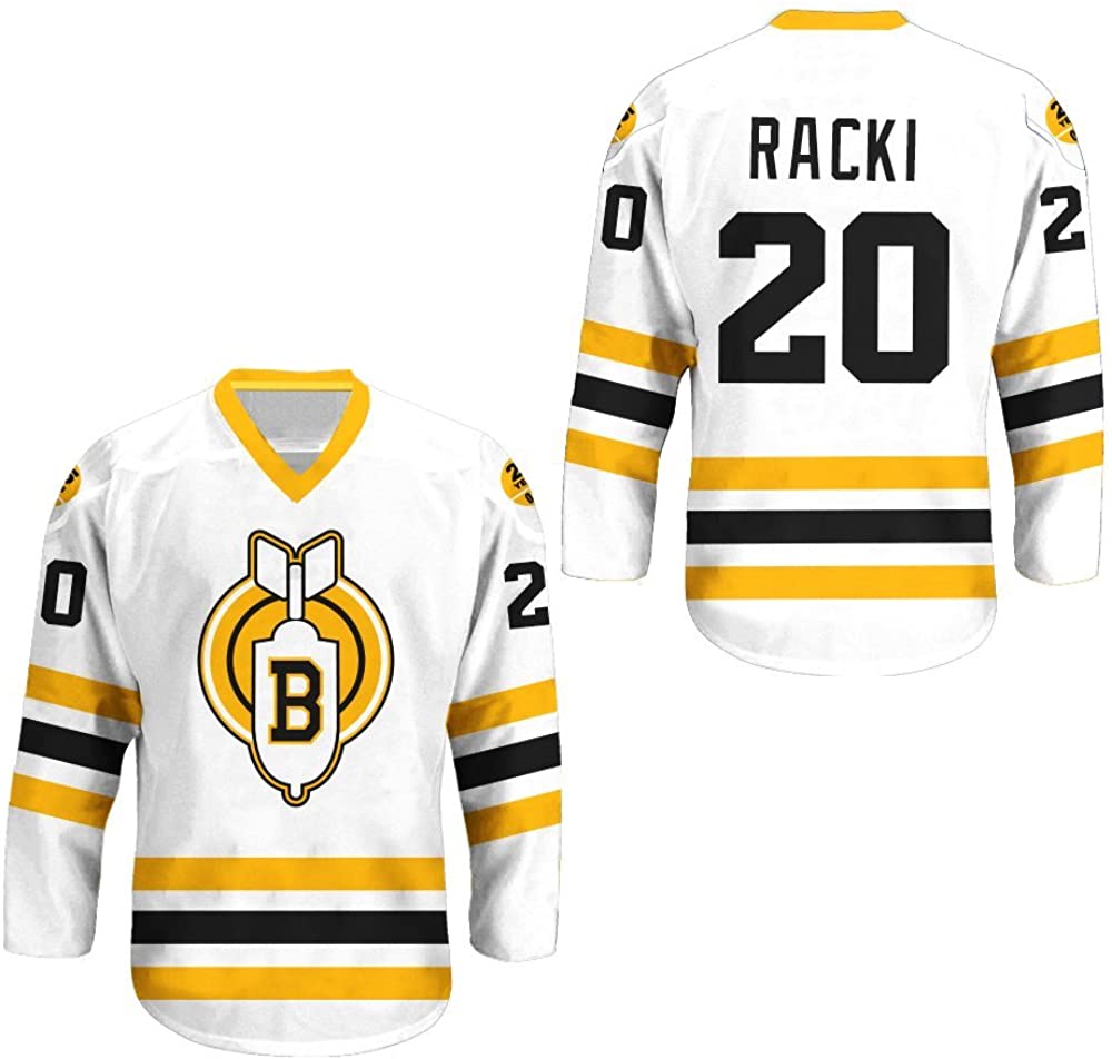 Thunder Bay Bombers Carl RACKI Hockey Jersey