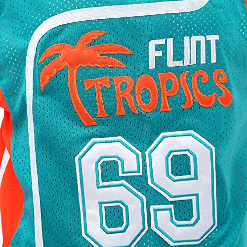 Downtown 69 Flint Tropics Semi Pro Jersey Green