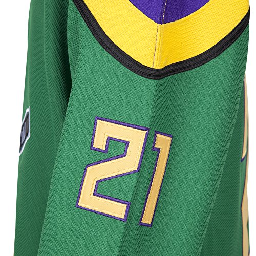 Dean Portman 21 Mighty Ducks Hockey Jersey