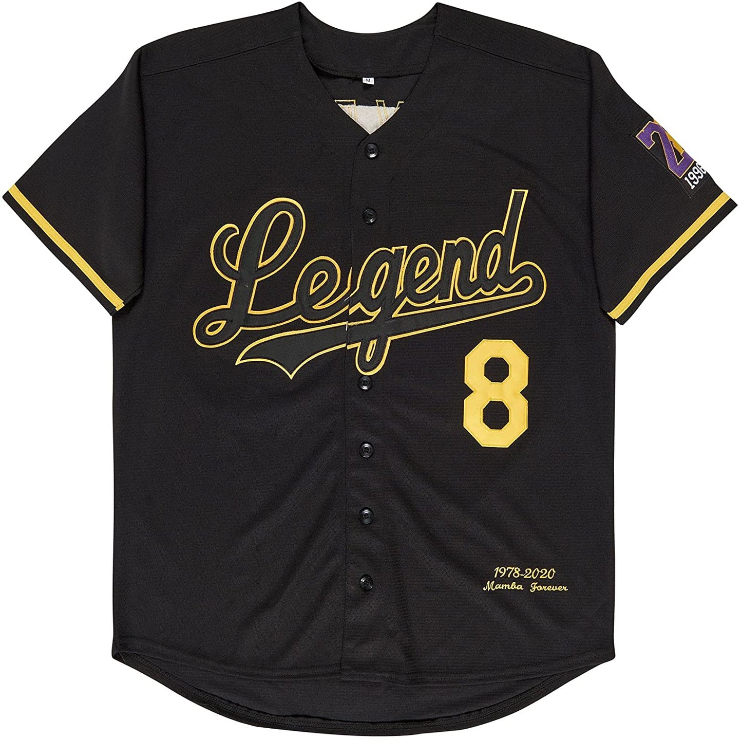 Kobe Bryant #8 Legend Baseball Jersey