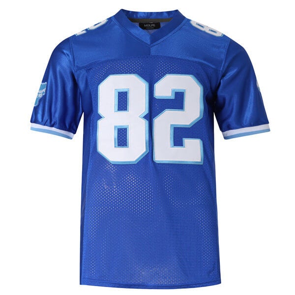 Charlie Tweeder #82 Varsity Blues West Canaan Coyotes Jersey freeshipping - Jersey One