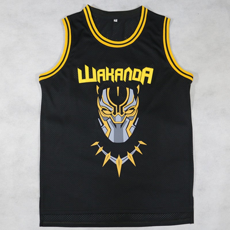 Black Panther #1 T'Challa Shirts #2 Killmonger Basketball Jersey freeshipping - Jersey One