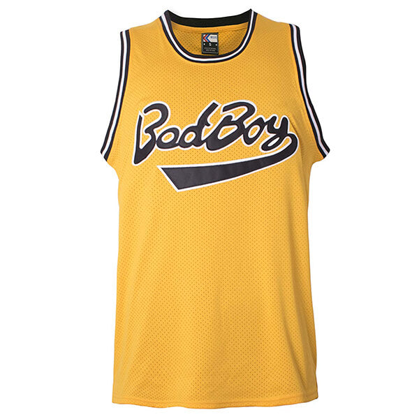 Bad Boy 72 Biggie Smalls Jersey Yellow