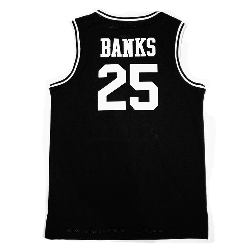 Bel Air Acacdemy Carlton Banks #25 Fresh Prince Jersey
