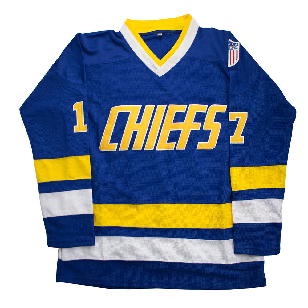 MOLPE Charlestown Chiefs Hanson Brothers Slap Shot Hockey Jersey