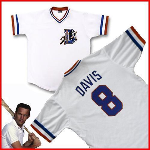 Crash Davis Bull Durham Movie Jersey freeshipping - Jersey One