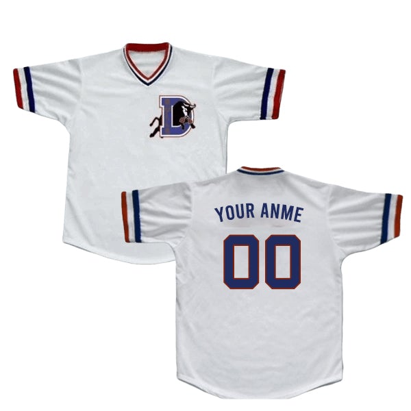 Custom Bull Durham Baseball Jersey freeshipping - Jersey One