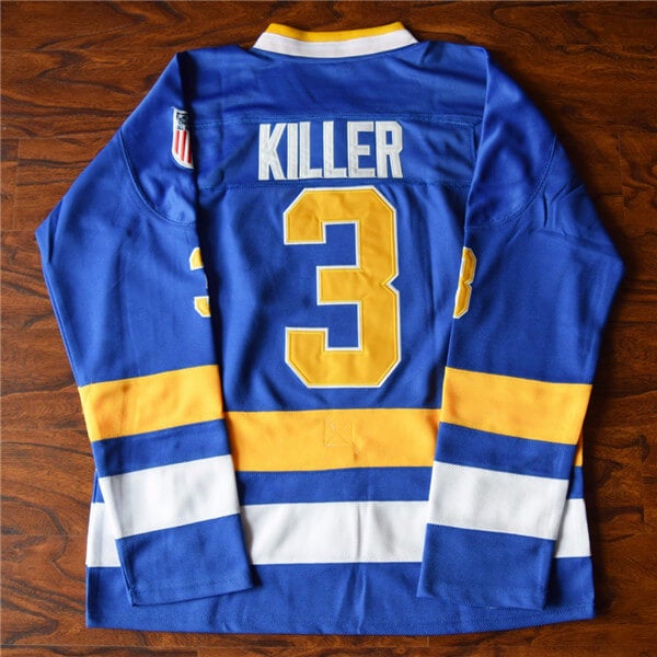 dave carlson slap shot charlestown chiefs jersey