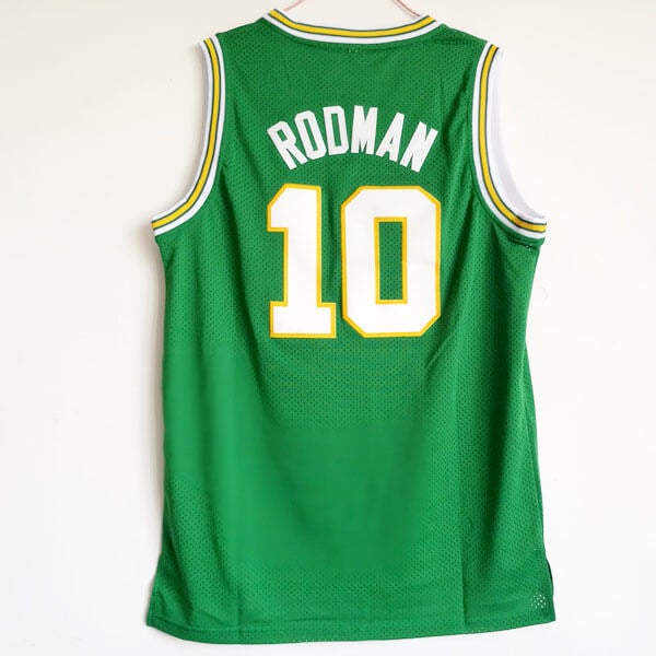dennis rodman basketball jersey