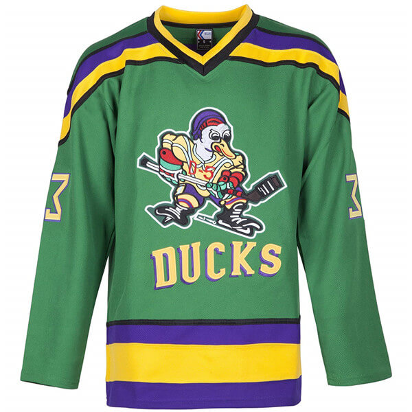 The Mighty Ducks Movie Goldberg Custom Hockey Jersey black -  Norway