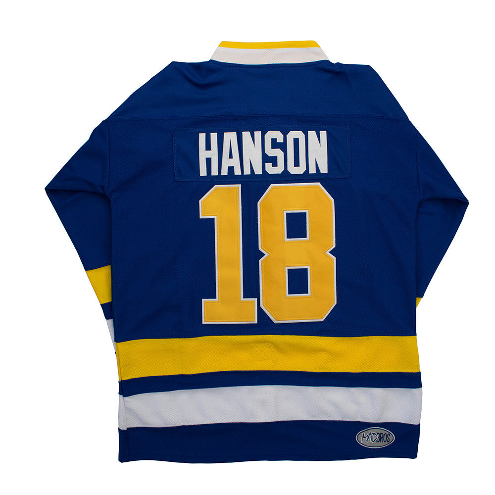 MOLPE Charlestown Chiefs Hanson Brothers Slap Shot Hockey Jersey