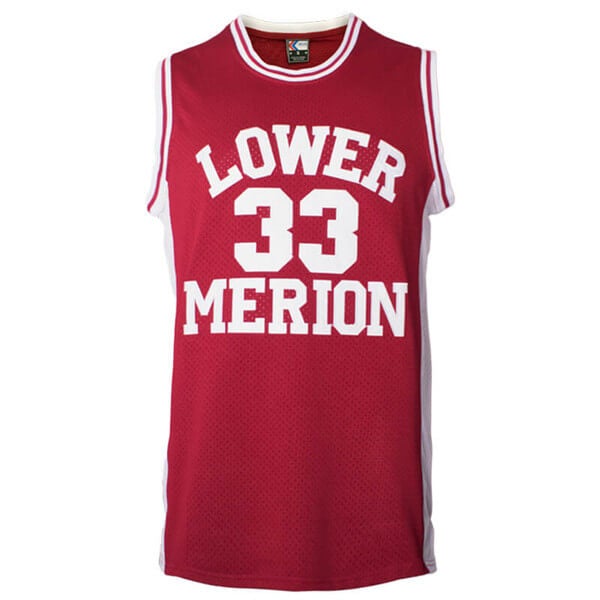 Kobe Bryant #33 Lower Merion High School Red Jersey - S