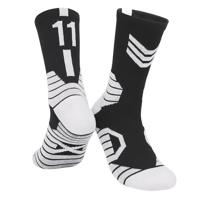 No.11 BLKN Compression Basketball Socks freeshipping - Jersey One