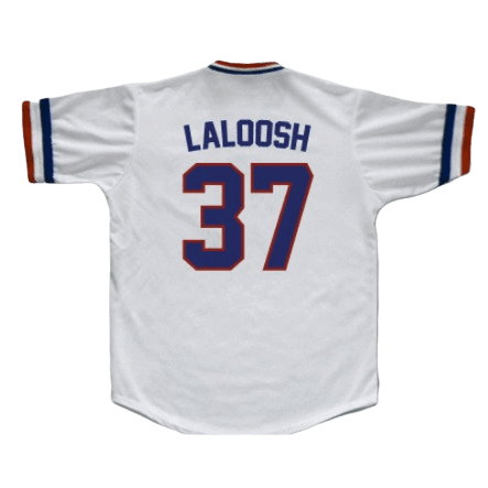 Laloosh 37 Bull Durham Bull Baseball Jersey freeshipping - Jersey One