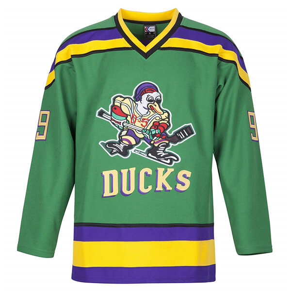Adam Banks #99 Mighty Ducks Hockey Jersey