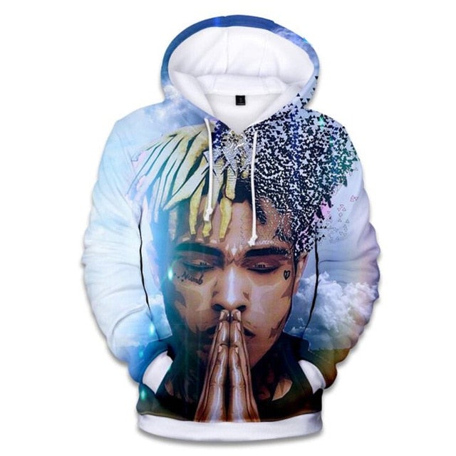 XXXtentacion 3D Printed Hoodies freeshipping - Jersey One