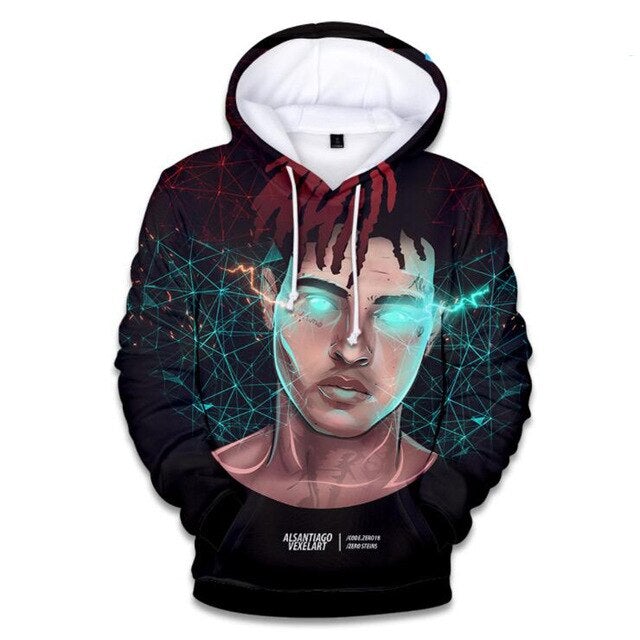 XXXtentacion 3D Printed Hoodies freeshipping - Jersey One