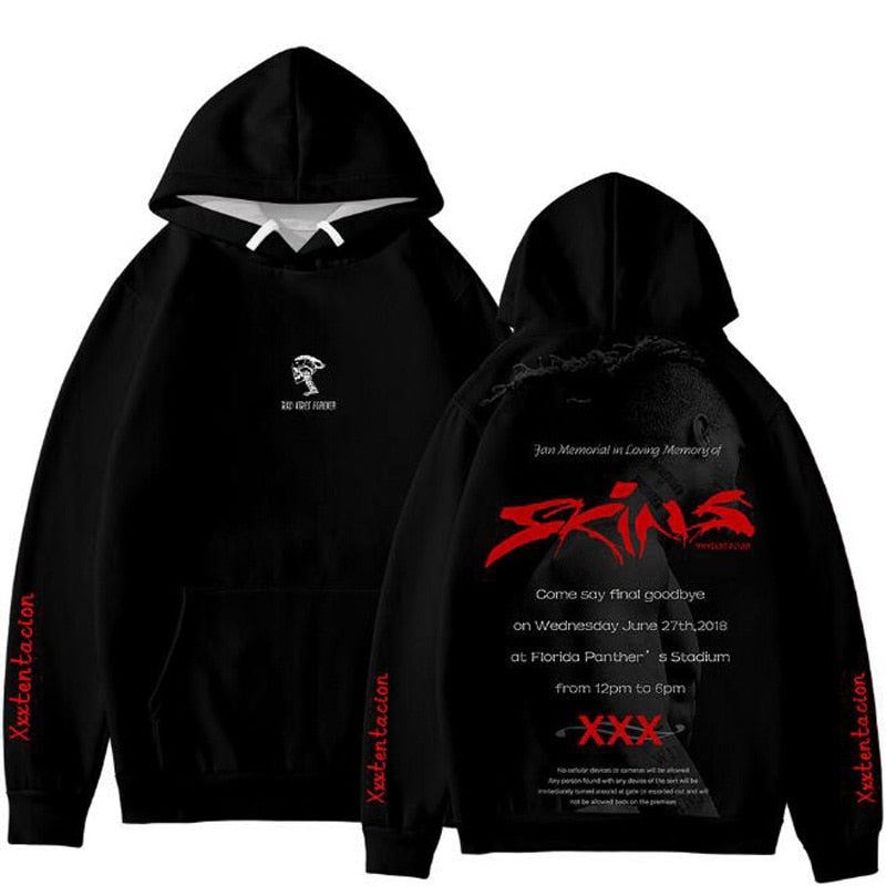 XXXtentacion SKINS Hoodie freeshipping - Jersey One