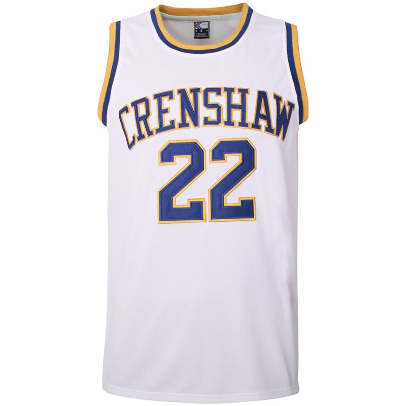 Quincy McCall #22 Love & Basketball Crenshaw High School Jersey