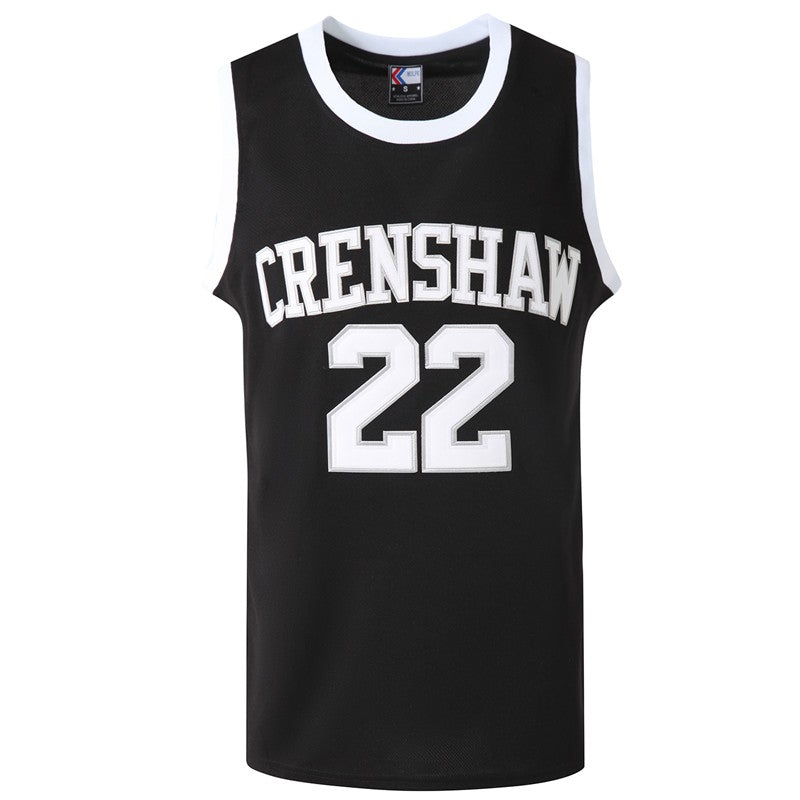 Quincy McCall #22 Love & Basketball Crenshaw High School Jersey