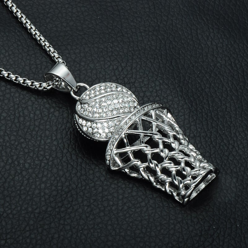 Hip Hop Basketball Necklace freeshipping - Jersey One