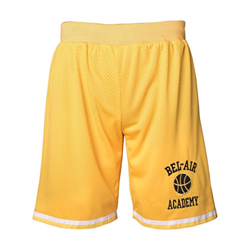 Bel Air Academy Basketball Short Yellow
