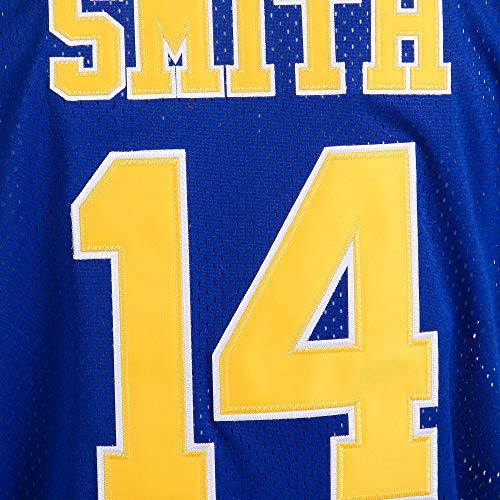 Bel Air Acacdemy Will Smith 14 Fresh Prince Jersey Blue