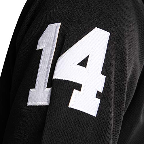 Bel Air Acacdemy Will Smith 14 Baseball Jersey Black