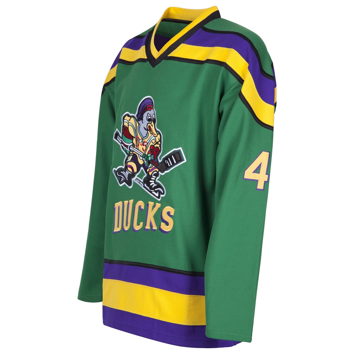 Youth Fulton Reed #44 The Mighty Ducks Hockey Jersey (All Stitched Vintage  Jersey)