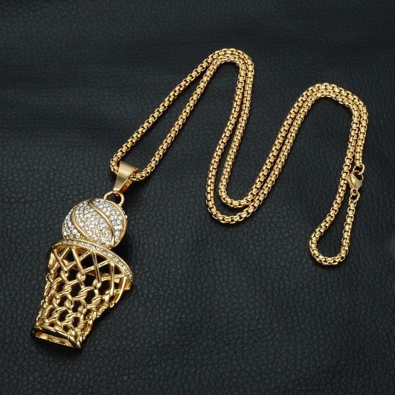 Hip Hop Basketball Necklace freeshipping - Jersey One