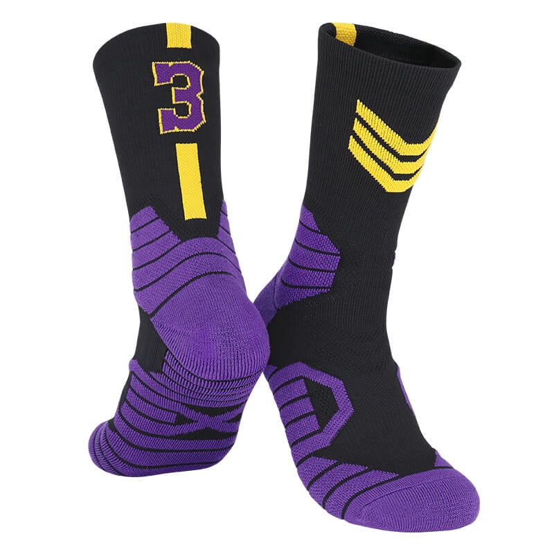 No.3 LA Compression Basketball Socks freeshipping - Jersey One