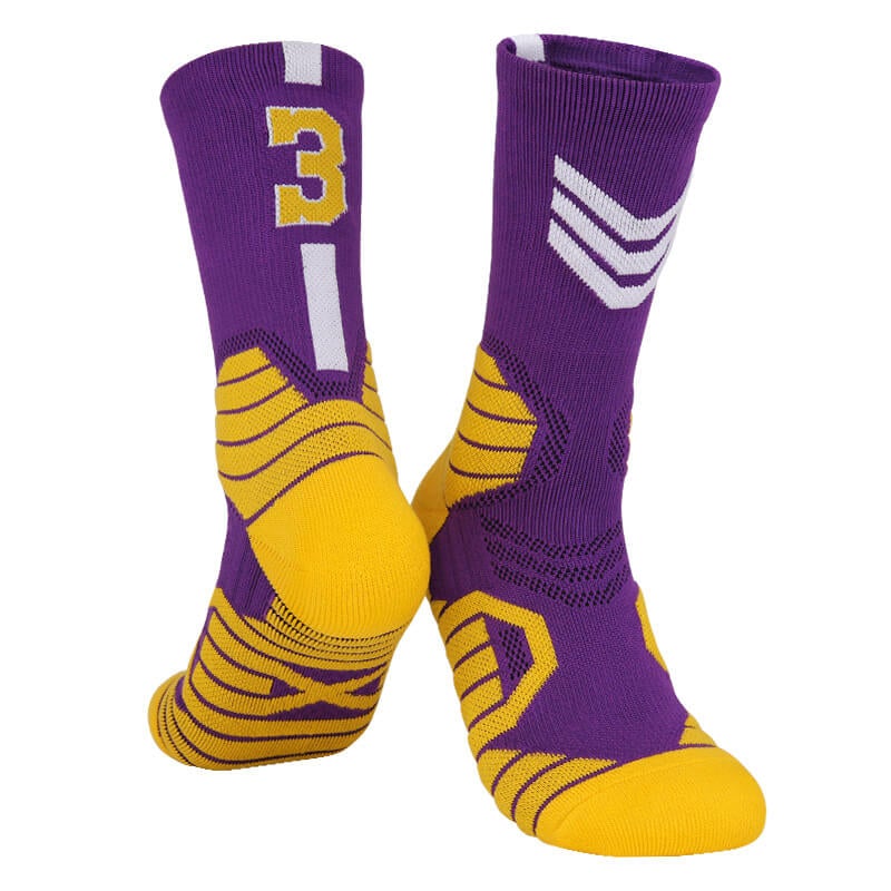 No.3 LA Compression Basketball Socks freeshipping - Jersey One