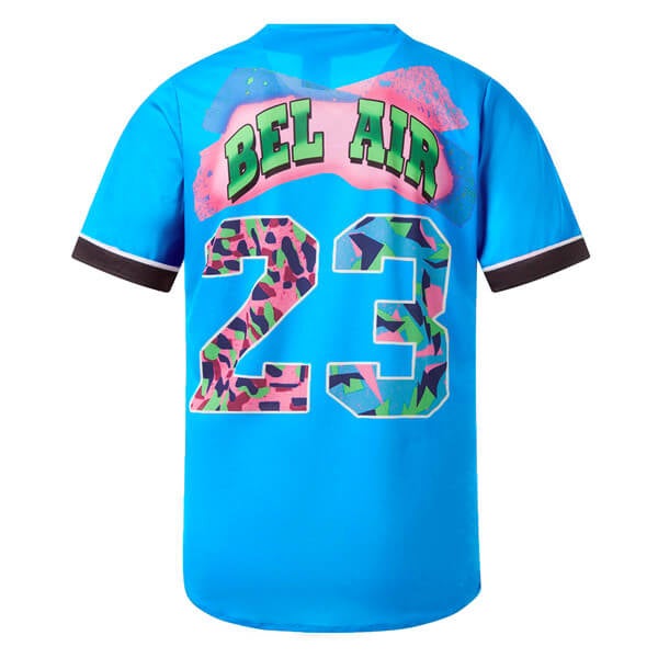 90s Bel Air 23 Printed Baseball Jersey freeshipping - Jersey One