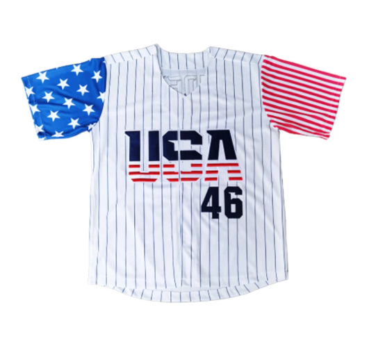 USA 46 Baseball Jersey freeshipping - Jersey One