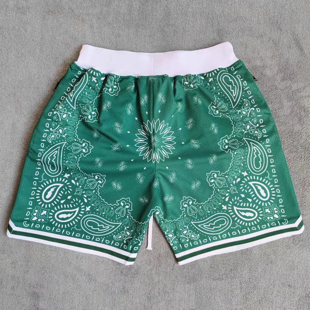 boston celtics shorts with pockets