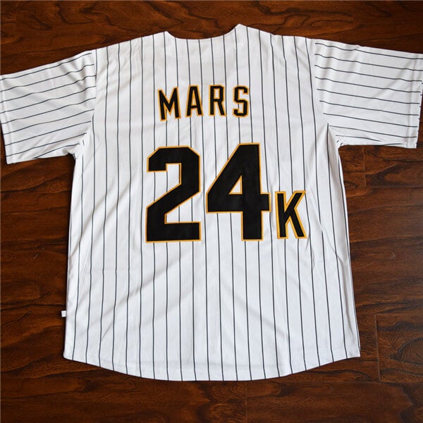 bruno mars hooligans baseball jersey