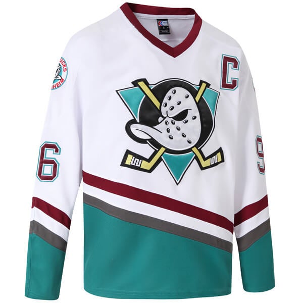 Vintage 96 Charlie Conway Jersey Mighty Ducks 96 Movie Ice -  Sweden