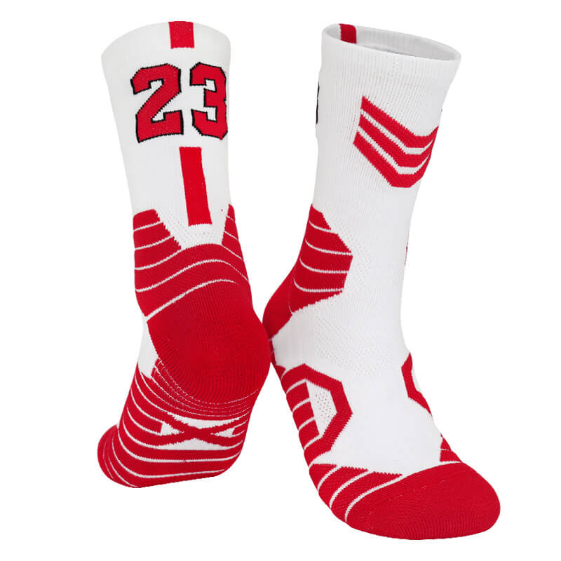 No.23 CHI Compression Basketball Socks freeshipping - Jersey One